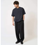 【速乾/毛玉になりにくい】ドローコード付きワイドシルエットカットソー