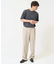 【接触冷感】ミニロゴプリントセミワイドシルエットカットソー