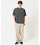 【接触冷感】細ボーダーセミワイドシルエットカットソー