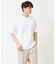 【接触冷感/UVカット/毛玉になりにくい】シルケットスムースワイドシルエットカットソー