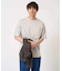 【接触冷感/UVカット/毛玉になりにくい】シルケットスムースワイドシルエットカットソー