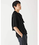 【接触冷感/UVカット/毛玉になりにくい】シルケットスムースワイドシルエットカットソー
