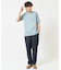 【接触冷感/UVカット/毛玉になりにくい】シルケットスムースワイドシルエットカットソー