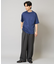 【接触冷感/UVカット/毛玉になりにくい】シルケットスムースワイドシルエットカットソー