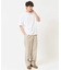 【接触冷感/UVカット/毛玉になりにくい】シルケットスムースワイドシルエットカットソー