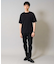 【接触冷感】ピンタックセミワイドシルエットカットソー