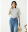 【接触冷感/UVカット/コットン100％/10色展開】ロールアップハーフスリーブＴシャツ