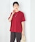 【接触冷感/UVカット/コットン100％/10色展開】ロールアップハーフスリーブＴシャツ