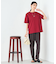 【接触冷感/UVカット/コットン100％/10色展開】ロールアップハーフスリーブＴシャツ