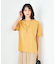 【接触冷感/UVカット/コットン100％/10色展開】ロールアップハーフスリーブＴシャツ
