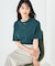【接触冷感/UVカット/コットン100％/10色展開】ロールアップハーフスリーブＴシャツ