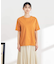 【接触冷感/UVカット/コットン100％/10色展開】ロールアップハーフスリーブＴシャツ