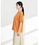 【接触冷感/UVカット/コットン100％/10色展開】ロールアップハーフスリーブＴシャツ