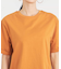 【接触冷感/UVカット/コットン100％/10色展開】ロールアップハーフスリーブＴシャツ