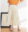 【洗える/イージーケア/接触冷感/毛玉になりにくい】シアーフレアスカート