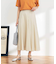 【洗える/イージーケア/接触冷感/毛玉になりにくい】シアーフレアスカート