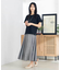 【洗える/イージーケア/接触冷感/毛玉になりにくい】シアーフレアスカート