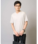 【接触冷感/UVカット/毛玉になりにくい】シルケットスムースVネックカットソー