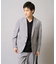 【接触冷感/UVカット/毛玉になりにくい】シルケットスムースVネックカットソー