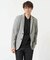 【接触冷感/UVカット/毛玉になりにくい】シルケットスムースVネックカットソー