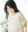 ラメメッシュサマーニット