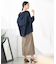 バックフレアシアーパーカー