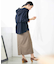 バックフレアシアーパーカー