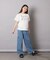 [130-160]サイドスリットデニム