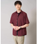【接触冷感/イージーケア/速乾】リネン混半袖シャツ