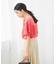 【接触冷感/UVカット】2WAY シフォンケープカットソー
