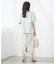 【接触冷感/UVカット】2WAY シフォンケープカットソー