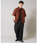 ドットジャカードワイドシルエットシャツ