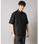 ドットジャカードワイドシルエットシャツ