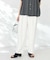 【洗える】タックワイドテーパードパンツ【WEB限定】