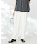 【洗える】タックワイドテーパードパンツ【WEB限定】