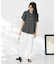 【洗える】タックワイドテーパードパンツ【WEB限定】