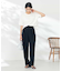 【洗える】タックワイドテーパードパンツ【WEB限定】