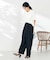 【洗える】タックワイドテーパードパンツ【WEB限定】