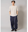 【軽量】ワイドシルエットイージーカーゴパンツ