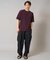 【軽量】ワイドシルエットイージーカーゴパンツ