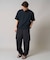 【軽量】ワイドシルエットイージーカーゴパンツ