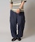【軽量】ワイドシルエットイージーカーゴパンツ
