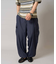 【軽量】ワイドシルエットイージーカーゴパンツ