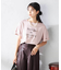【接触冷感/UVカット】ボートネックロゴTシャツ