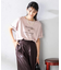 【接触冷感/UVカット】ボートネックロゴTシャツ