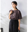 【接触冷感/UVカット】ボートネックロゴTシャツ