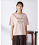 【接触冷感/UVカット】ボートネックロゴTシャツ