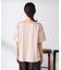 【接触冷感/UVカット】ボートネックロゴTシャツ
