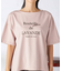 【接触冷感/UVカット】ボートネックロゴTシャツ