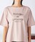 【接触冷感/UVカット】ボートネックロゴTシャツ